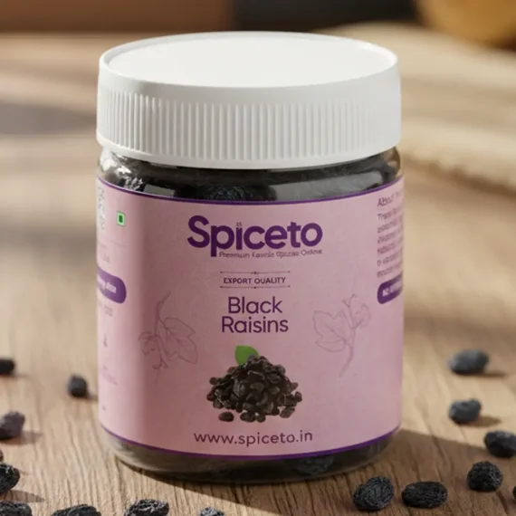 Black Raisins 100g | Dry Fruits, Healthy Snacks | Rich in Fiber, Potassium & Antioxidants | Tasty & Nutritious
